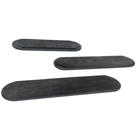 Tre 3 wandplank - zwart