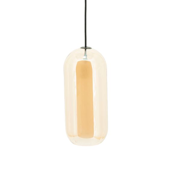 Shona hanglamp - amberkleurig