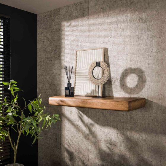 Renee wandplank 118 cm - mangohout