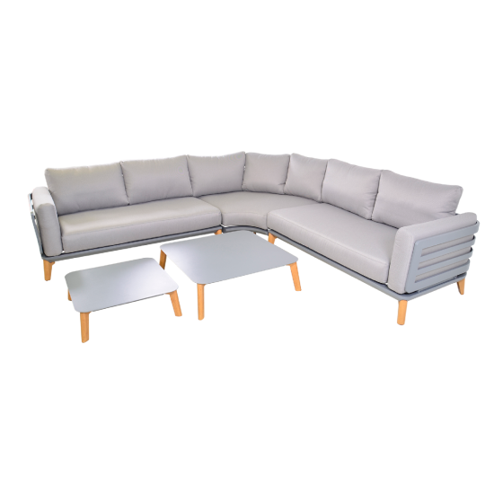 Loungehoekset Sphere - grijs