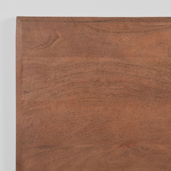 Restaurant/Bartafel Blad Rechthoekig Straight Edge 120x70 cm - espresso
