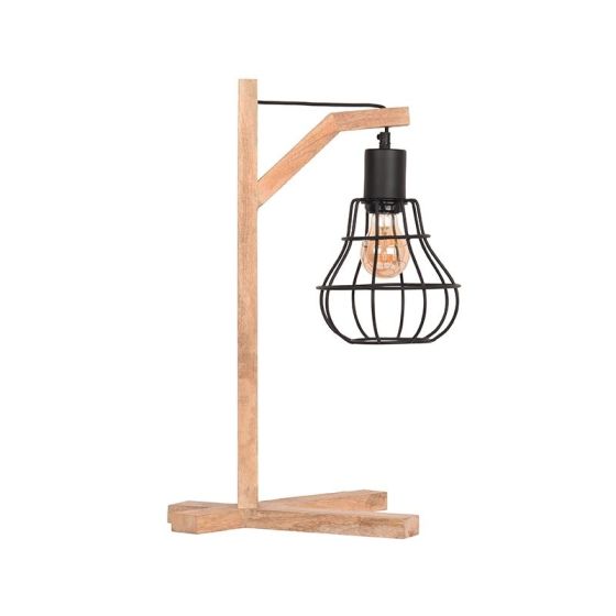 Drop tafellamp zwart