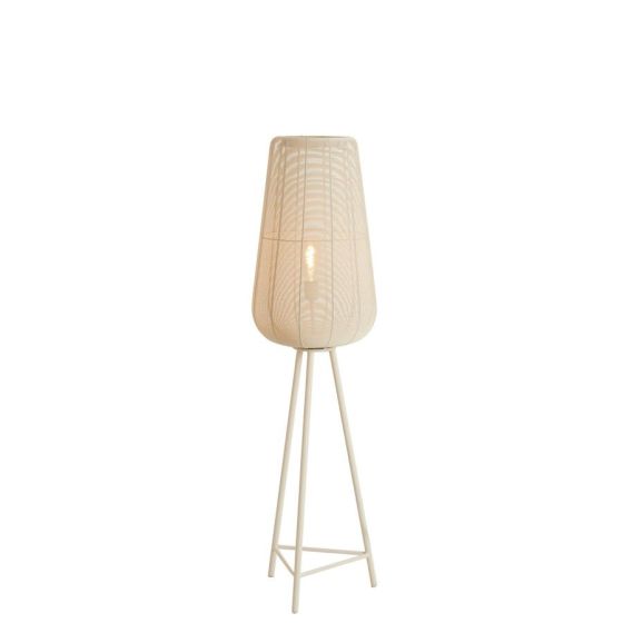 Adeta vloerlamp driepoot ø37x135 cm - mat crème