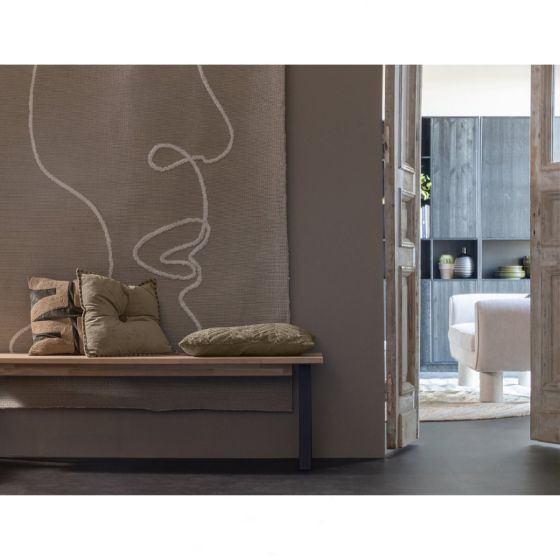 Table eetkamerbankje eiken - naturel