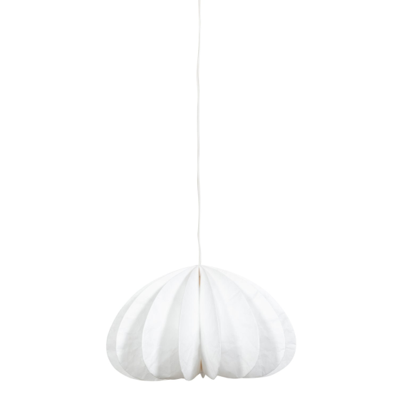 Dalia hanglamp papier 37xØ60 cm - wit