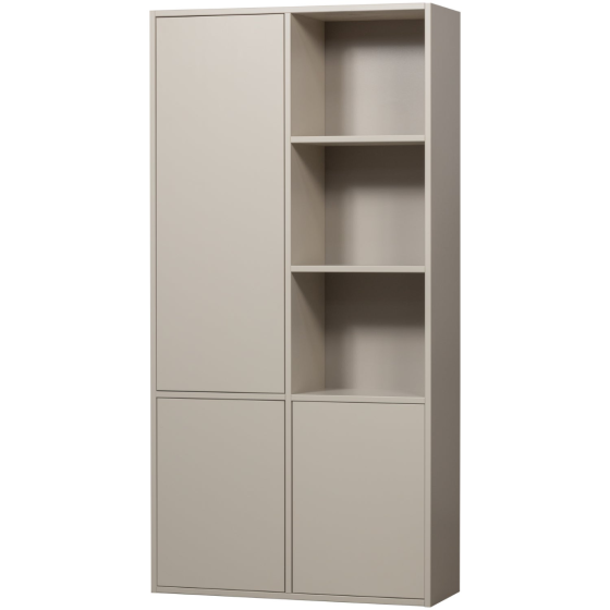 Meggy opbergkast rechts 108 cm - grenen dust