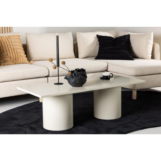 Mariella salontafel - 50 x 120 cm - beige