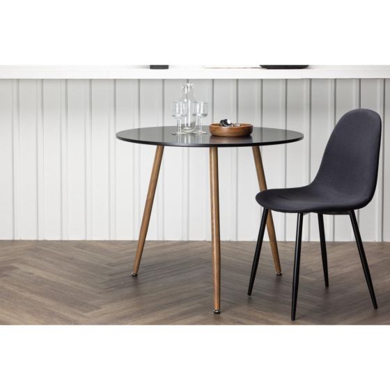 Seta ronde bistrotafel - ø90 cm - zwart