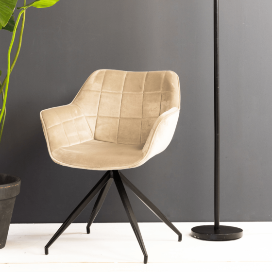 Jaimy eetkamerstoel van het woonmerk light&living
