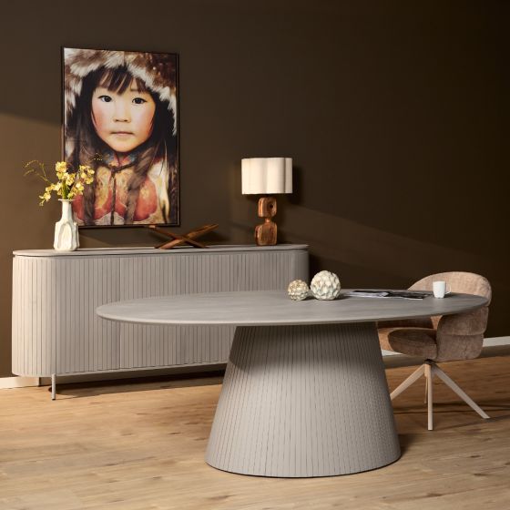 Eettafel Solana 210 cm ovaal