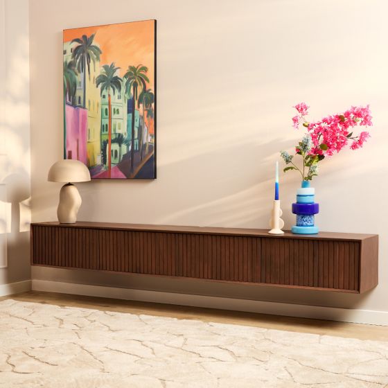 Zwevend tv-meubel Madison 240 cm