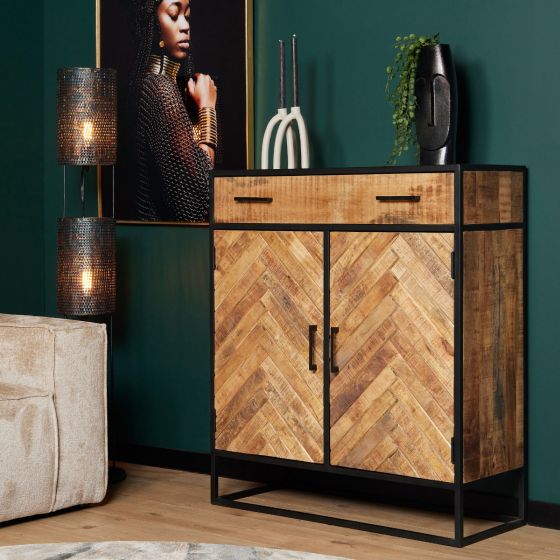 Kabinet kast Arlington - 100 cm - naturel