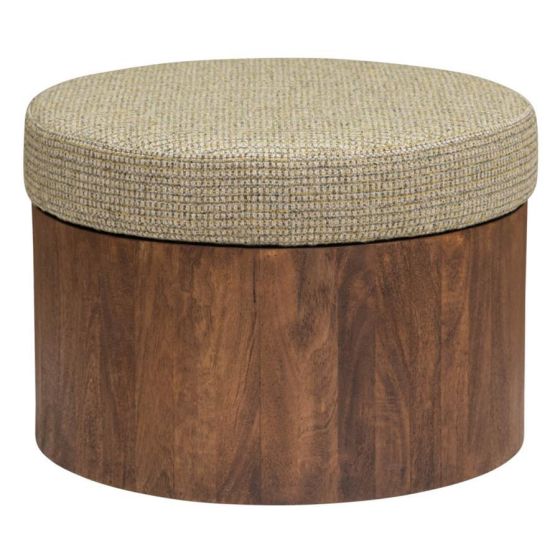 Ossana salontafel - ø60 cm - bruin