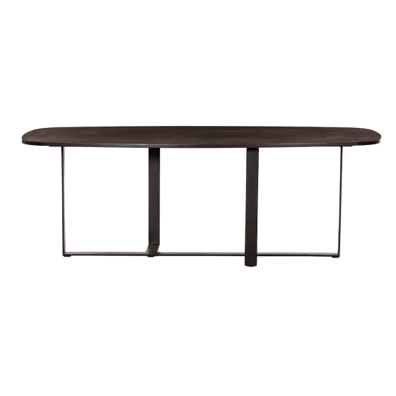 Mincio eettafel - 180 cm - bruin