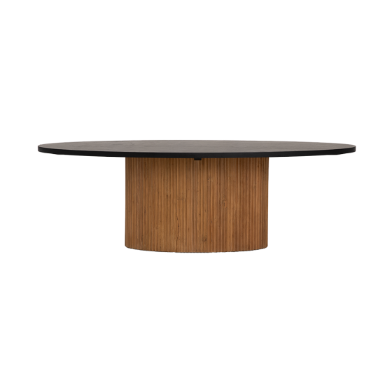 Palazzo eettafel ovaal - 240 cm - naturel