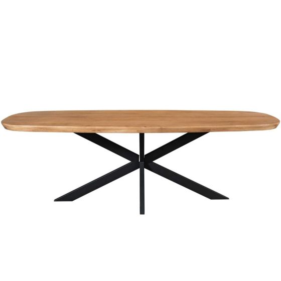 Eettafel Madison Deens ovaal 240 cm - naturel