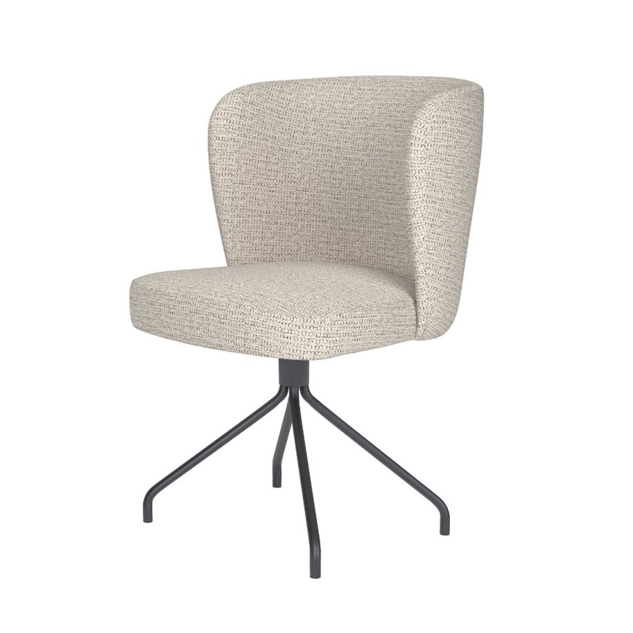 Jude draaistoel metaal spider