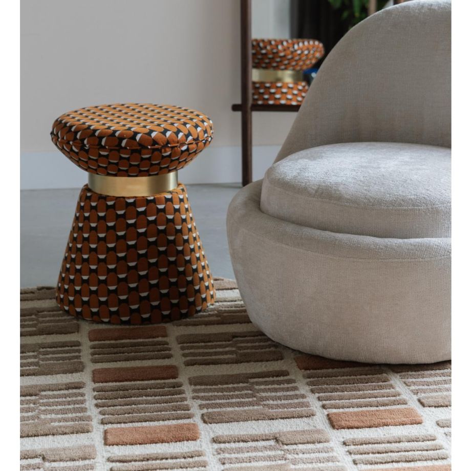 Jaden poef - multicolor