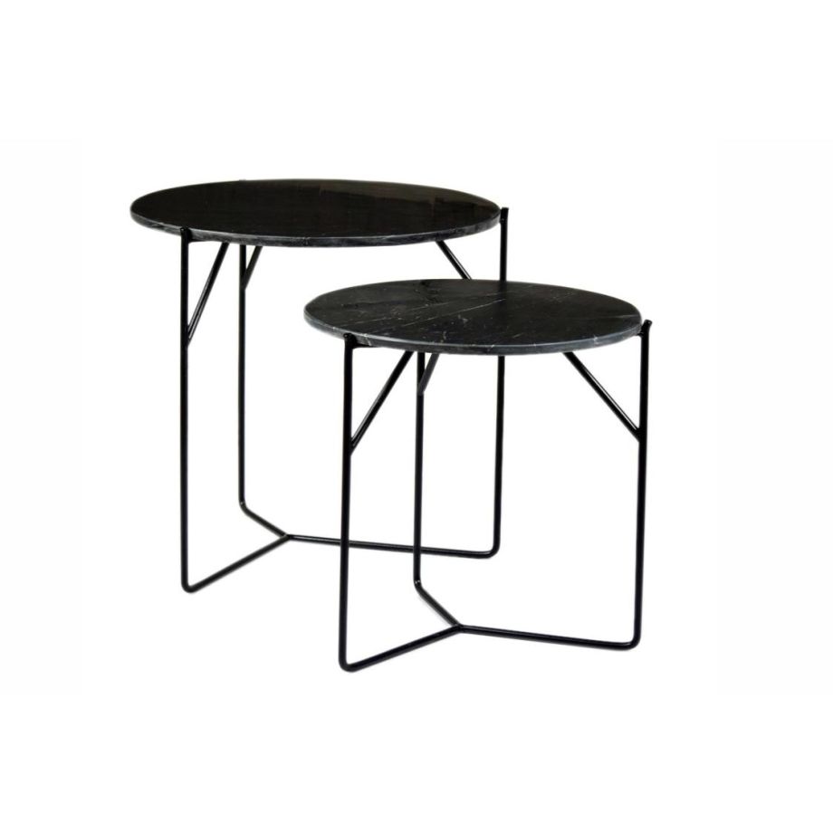 Oslo bijzettafel ovaal 160 cm - zwart