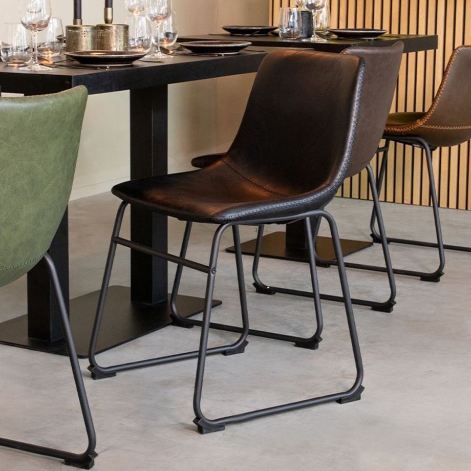 Risto eetkamerstoel kunstleer