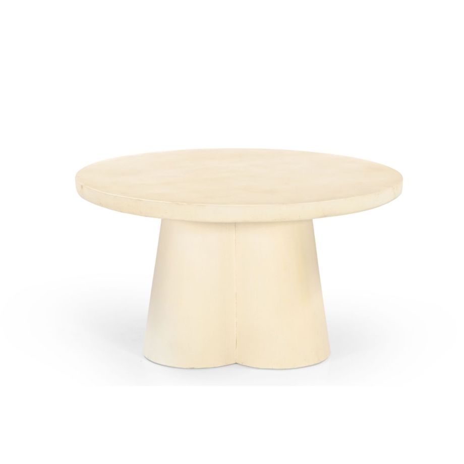 Sandy bijzettafel 80 cm - beige