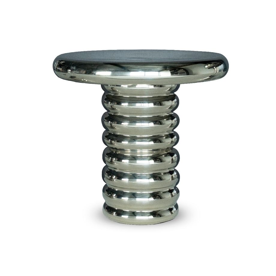 Chromeo bijzettafel - chrome