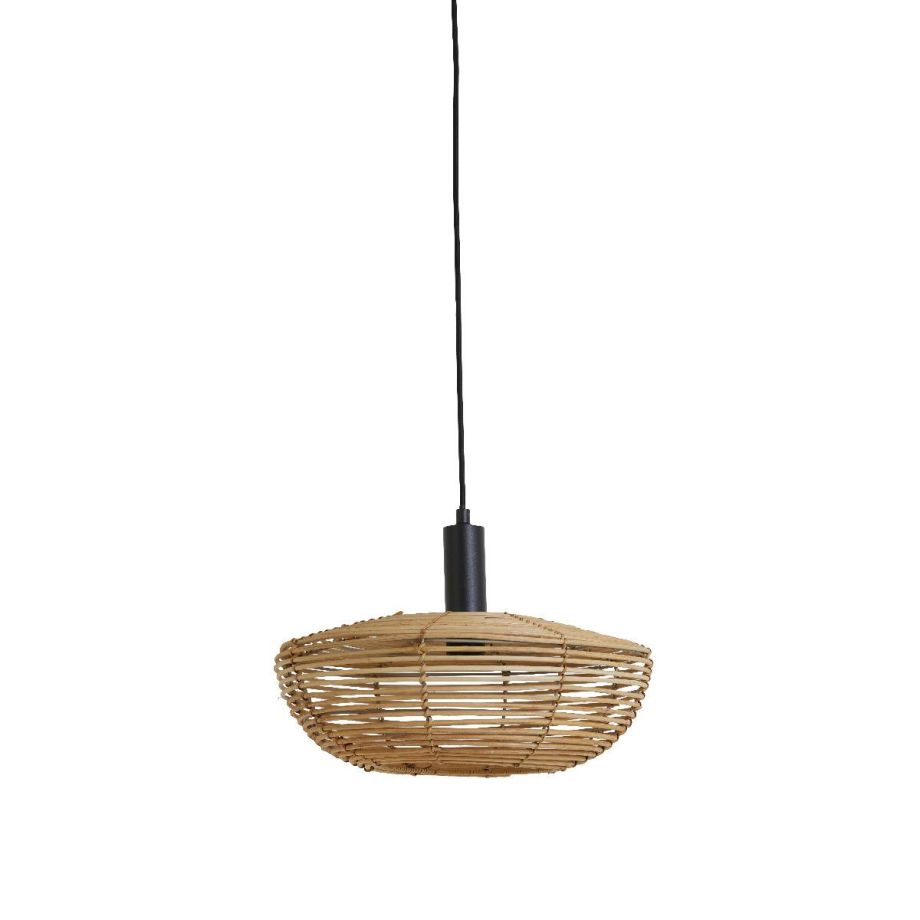 Milan hanglamp ø40x15 cm rotan - naturel