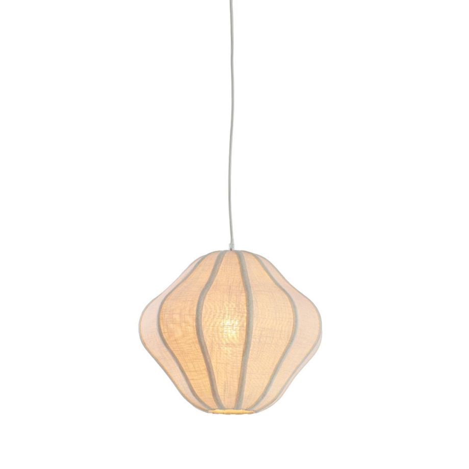 Sukau hanglamp ø38,5x32 cm linnen - crème