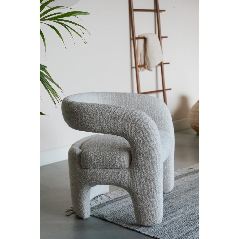 Kiera fauteuil - wit