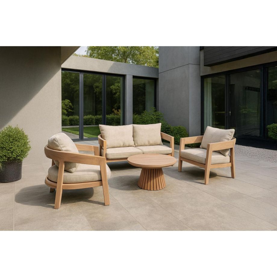 Bilbao tuinset - beige/naturel