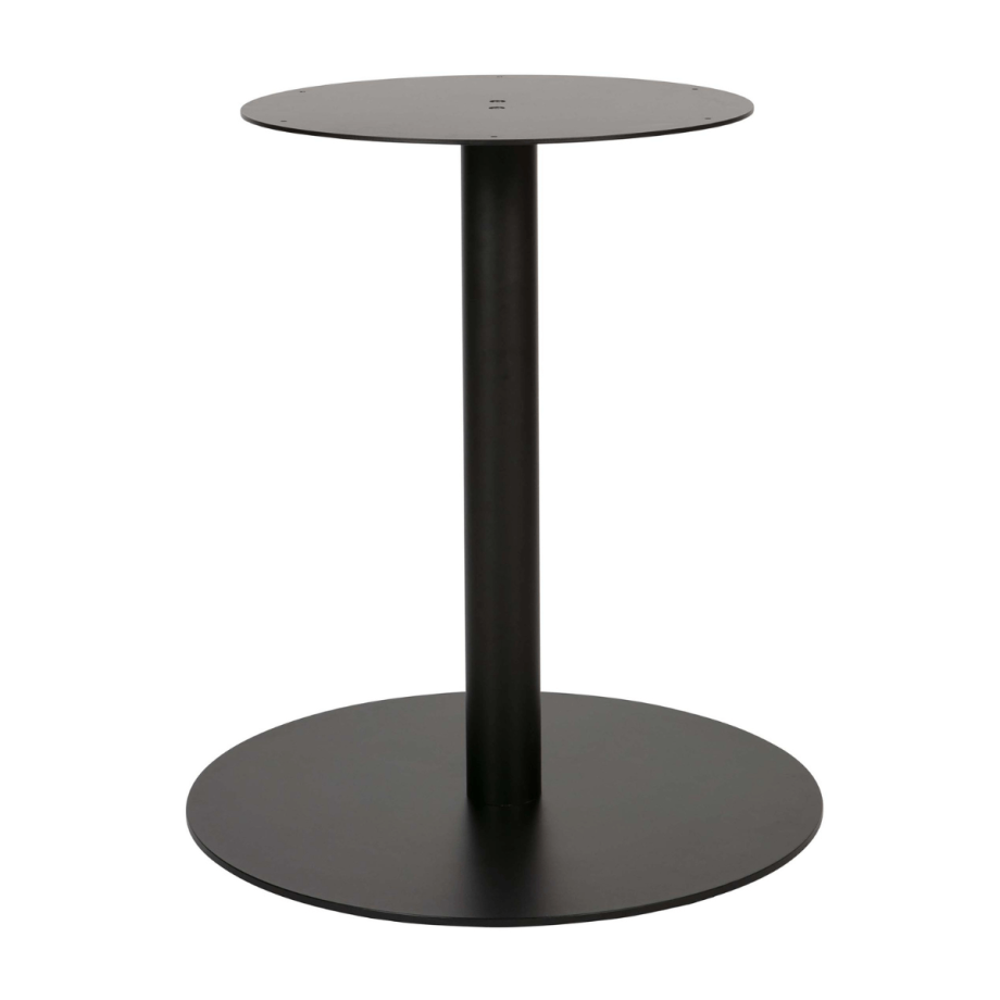 Tablo onderstel ronde poot metaal zwart van het woonmerk Woood