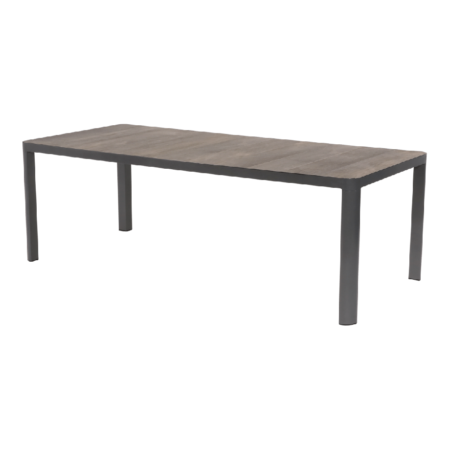 Tuintafel Castilla nuance 220x100 cm - bruin
