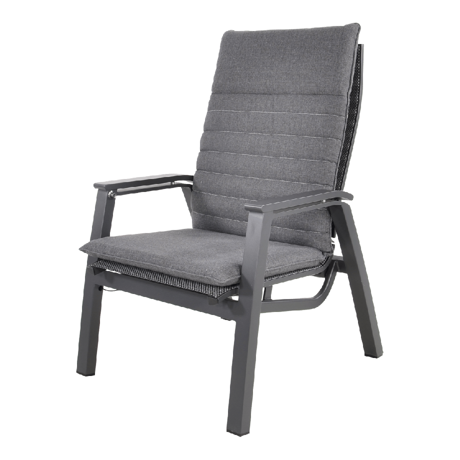 Loungestoel Allegro - grijs