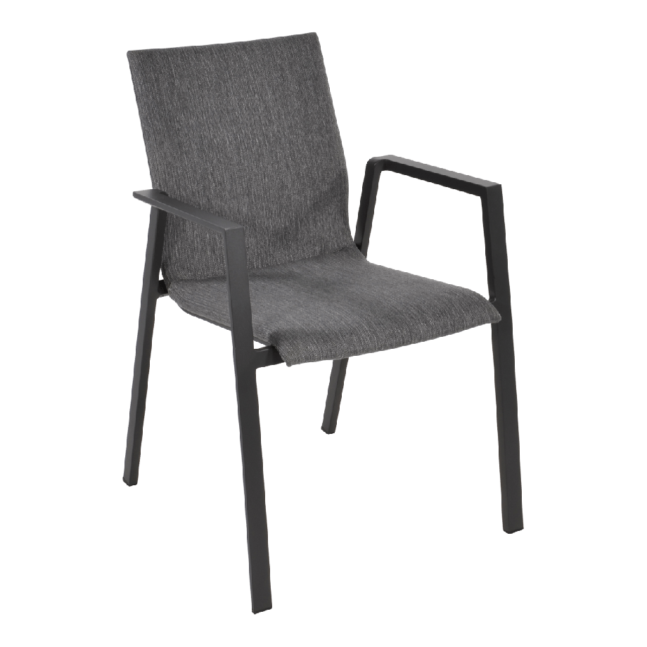 Stapelstoel Fardau nuance - zwart