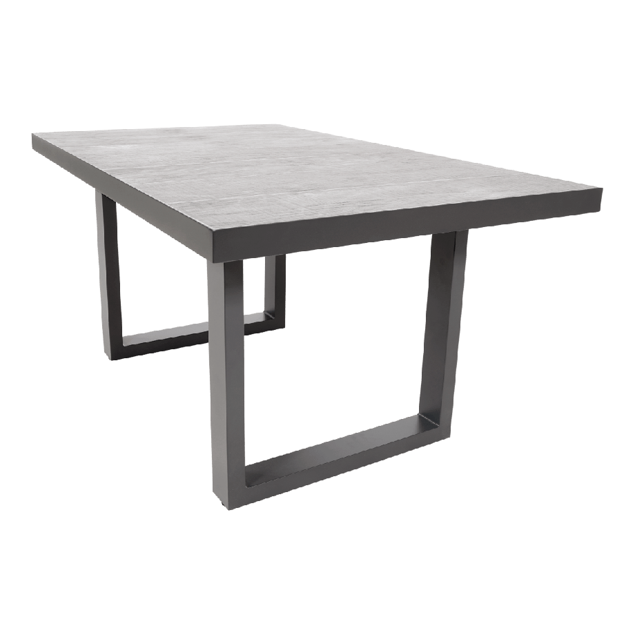 Lounge tafel hoog Prato 2.0 nuance 140x85 cm - antraciet