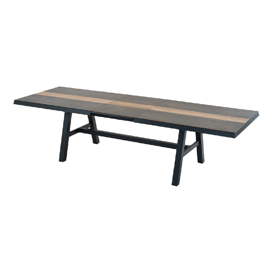 Uittrektafel Brixton - antraciet