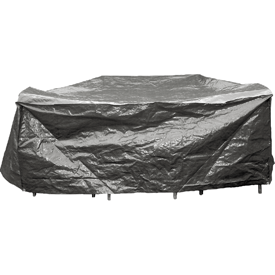 Beschermhoes zitgroep lang 225x170cm - grijs