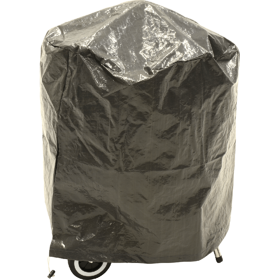 Beschermhoes BBQ rond - grijs