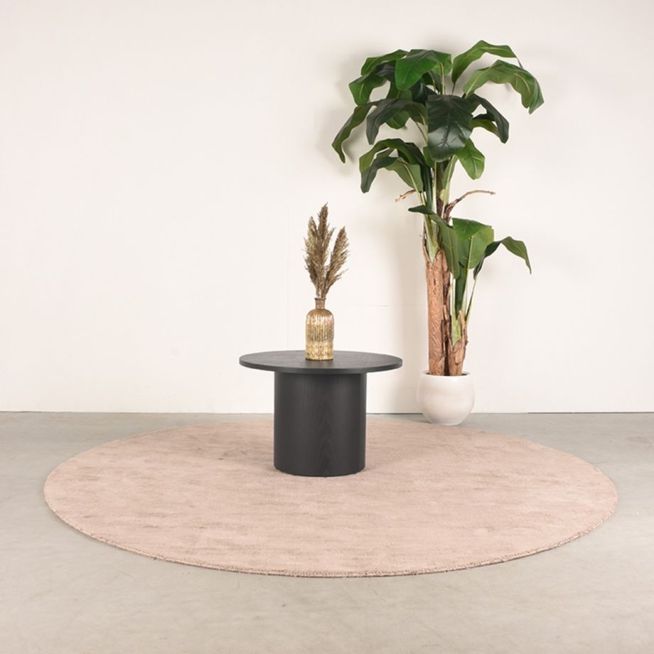 Oliva salontafel 60x60x40 cm - zwart