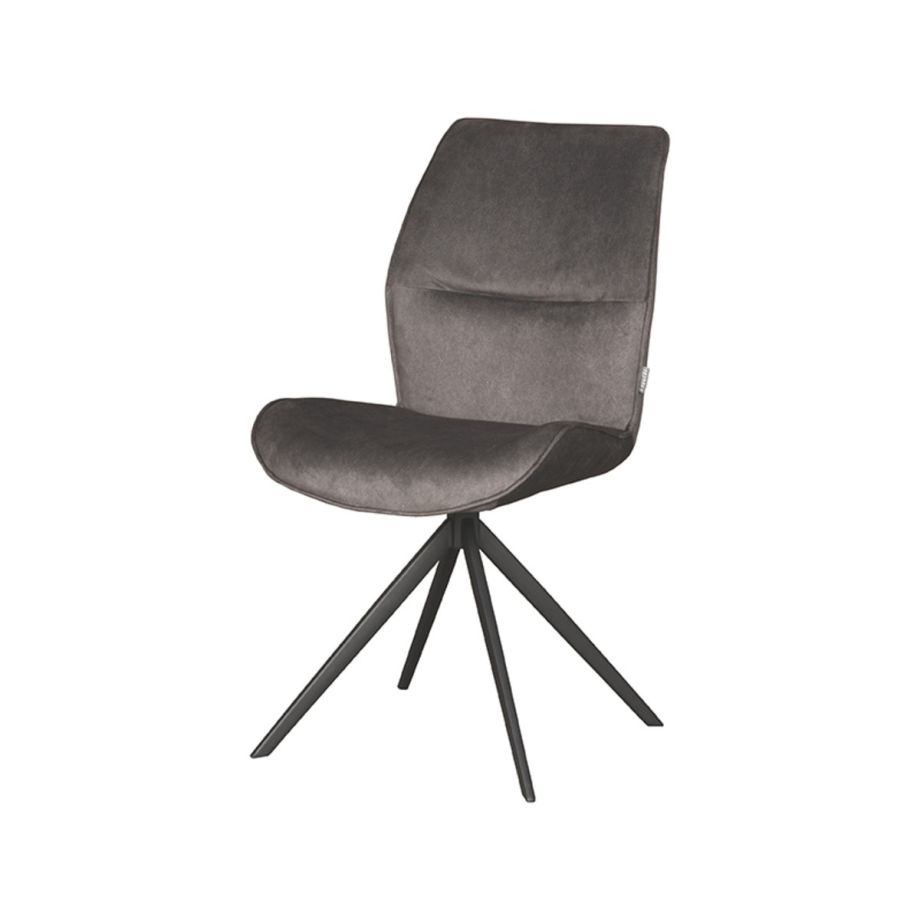 Label51 Comfy eetkamerstoel - antraciet