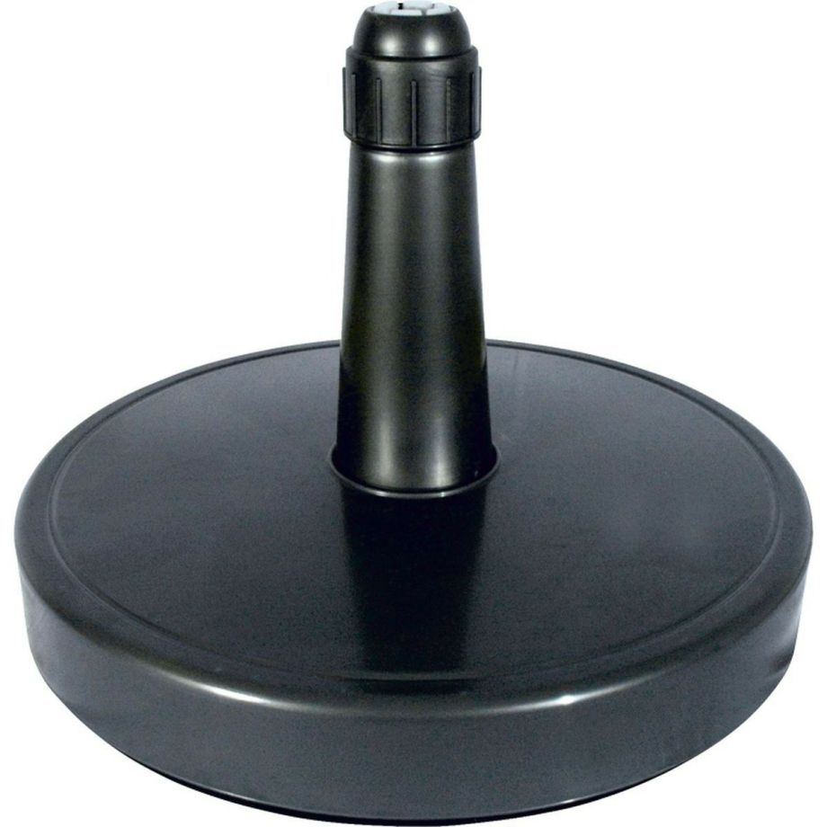 Parasolvoet rond kunststof vulbaar donkergrijs 100 kg