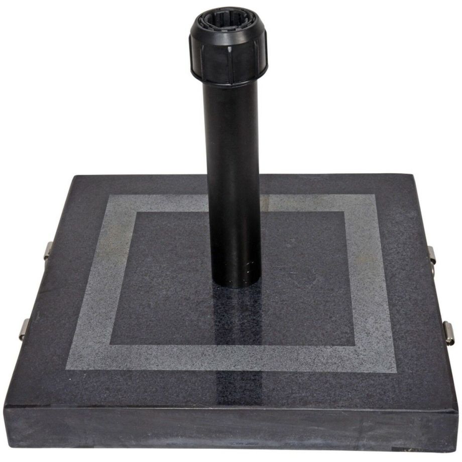 Parasolvoet vierkant graniet 30 kg