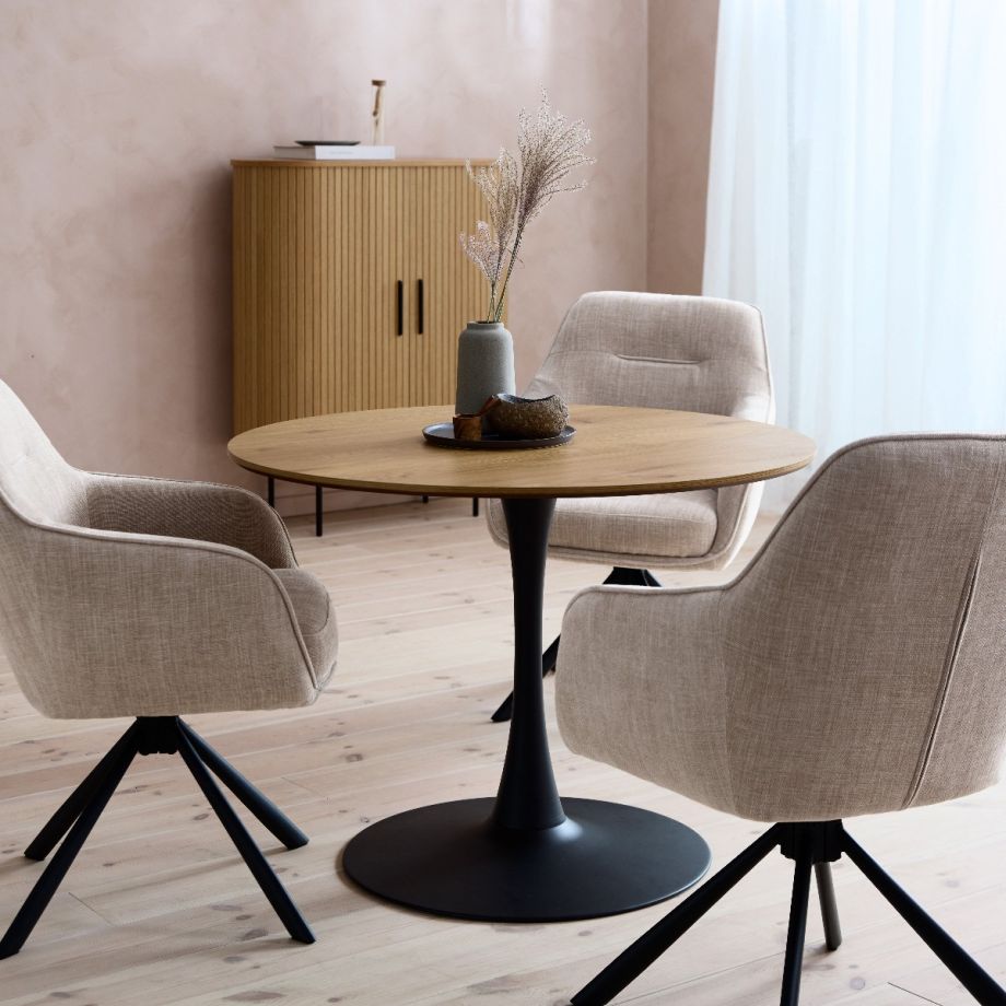 Lenard eettafel rond Ø100 cm