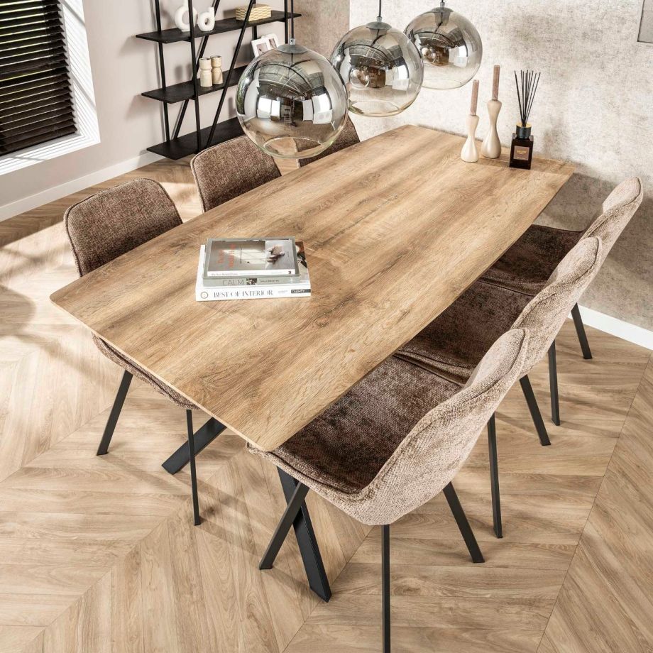 Fraaai Hemlock eettafel 190 cm 