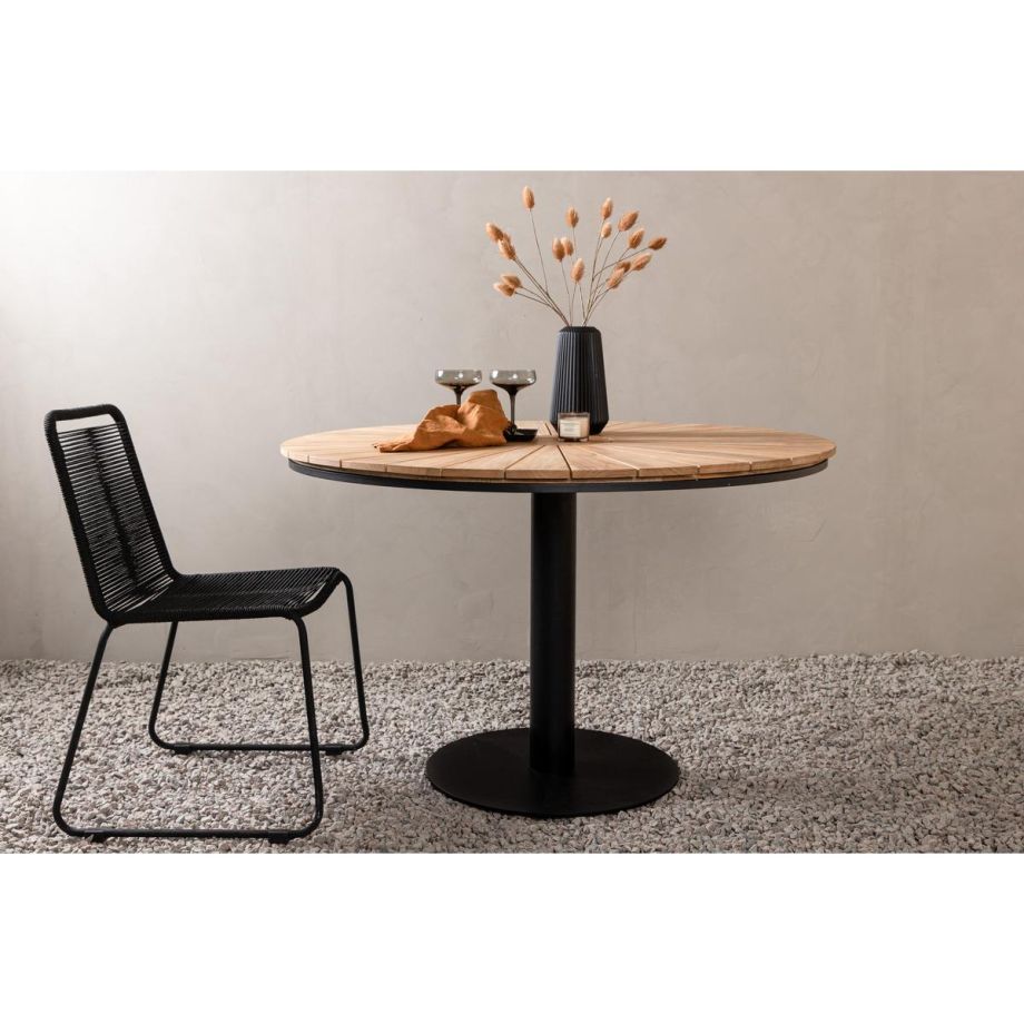 Svea Ilias ronde tuintafel - ø120 cm - naturel