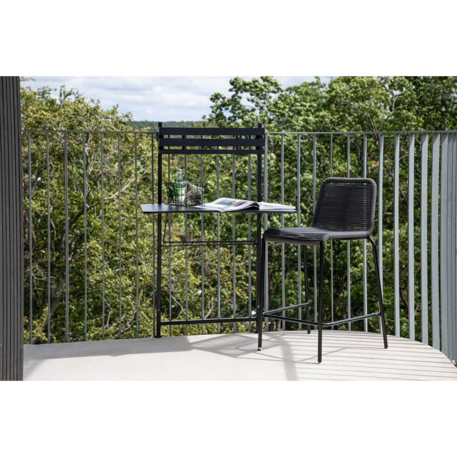 Svea Selim balkontafel - zwart