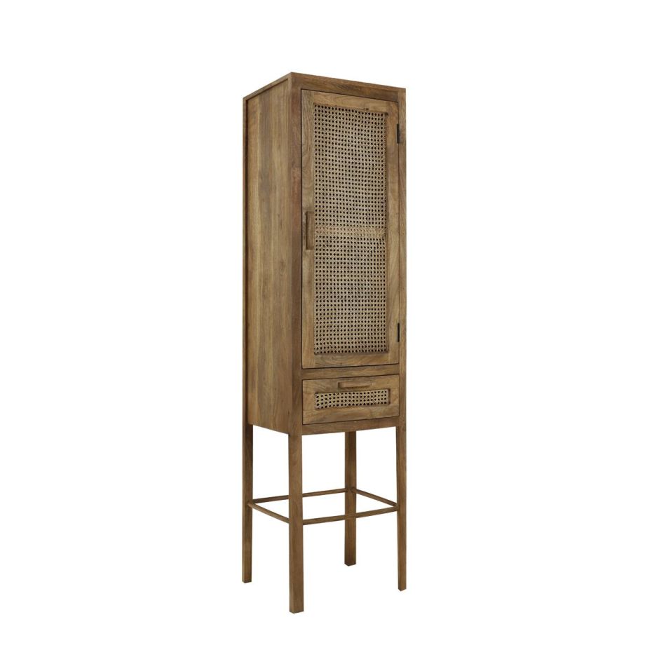 Nipas wandkast met lade - hout