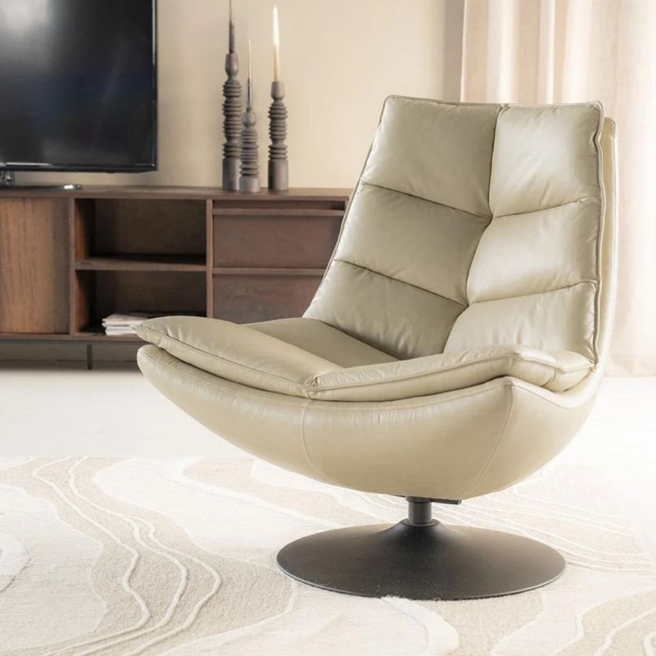 Fauteuil Sven - leder