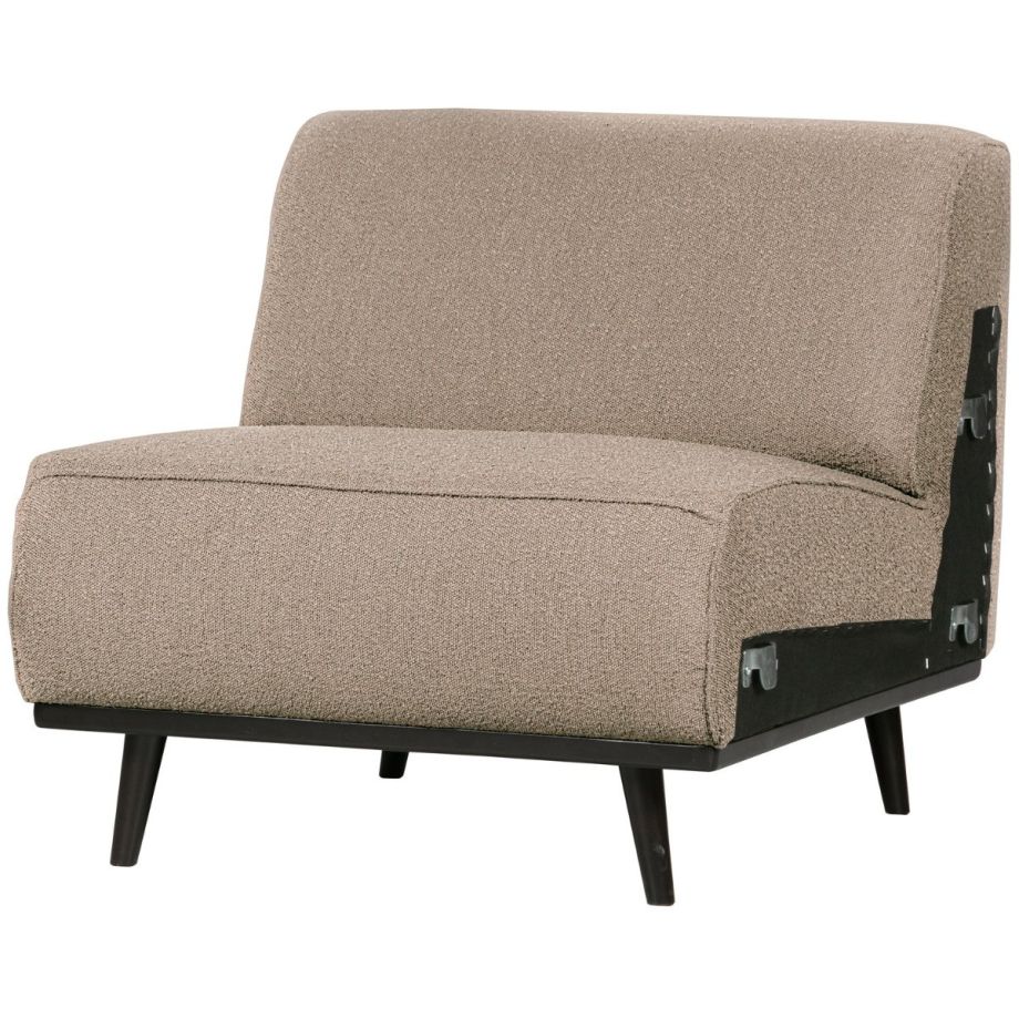 Statement 1-zits element boucle - beige