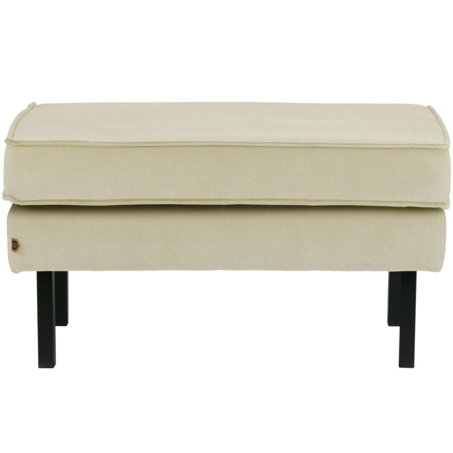 Rodeo hocker op poten velvet - pistache